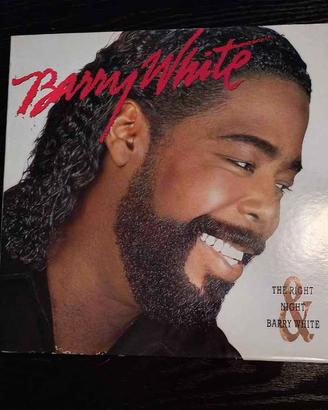 Vinile B. White – The Right Night 1987  I° Stampa
