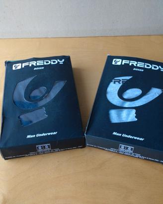 Due pezzi boxer uomo Freddy Tg XXL blu e grigio