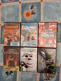 Sei videogiochi per PC e Mac