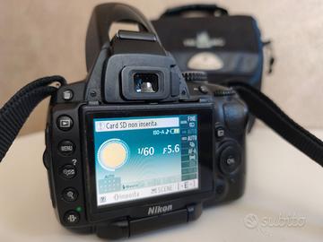 Macchina Fotografica Nikon D5000 +obiettivo 18-105