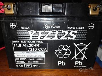 Batteria Yuasa YTZ12S 12V 11.6Ah 210A