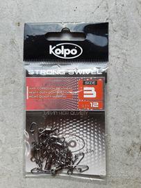 Girelle da pesca KOLPO con moschettone