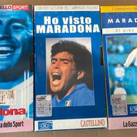Set 3 VHS Diego Armando Maradona - El Diez