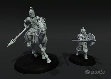3D Miniature Terreni Signore degli Anelli e Altri