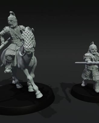 3D Miniature Terreni Signore degli Anelli e Altri