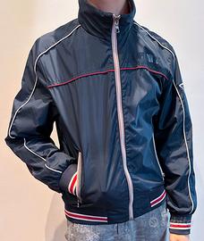 Giacca a vento blu impermeabile WAMPUM ragazzo