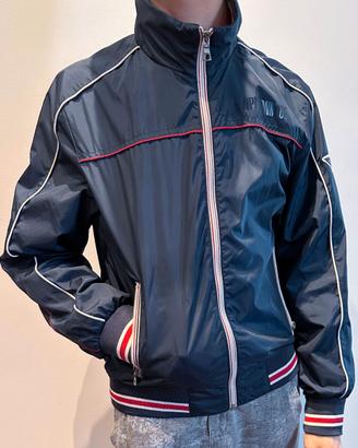 Giacca a vento blu impermeabile WAMPUM ragazzo