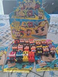 lyon action figure 3d collezione completa
