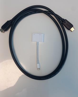 Adattatore per tv I Phone.