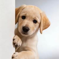 Cucciolo di labrador maschio