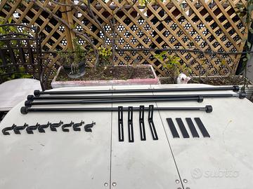 2 kit doppio bastone tenda IKEA
