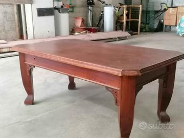 Tavolo basso da salotto in legno massello – elegan