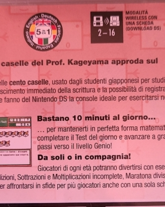 Gioco nintendo ds originale