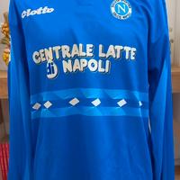 maglia napoli match worn shirt calcio football 199