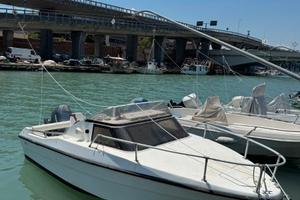 BARCA PILOTINA SEMICABINATO RIO 550+ YAMAHA 40/60