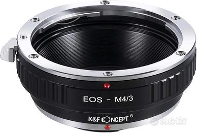 Adattatore K&F Concept Micro 4/3 Canon EOS EF