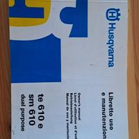 Manuale Uso e Manutenzione Husqvarna 610