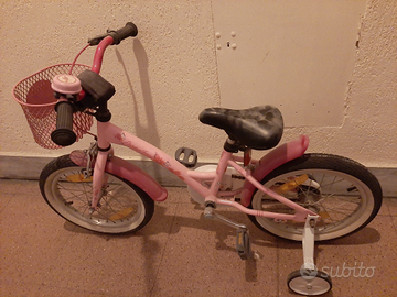 Bici rosa misura 16