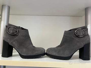 Stivaletti Stonefly pelle grigi taglia 38