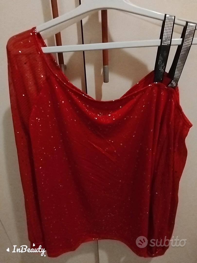 maglia rossa elegante 4xl Abbigliamento e Accessori In vendita a Pisa
