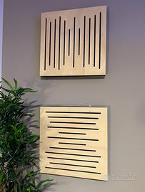 Pannelli fonoassorbenti in legno 5cm