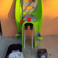 seggiolino posteriore bici 22kg Baby ok
