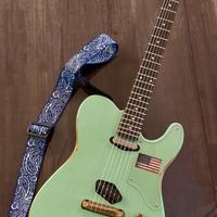 Telecaster relic surf green (stile Fender Custom)