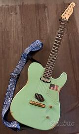 Telecaster relic surf green (stile Fender Custom)