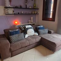 DIVANO ANGOLARE CON PENISOLA + LETTO ESTRAIBILE