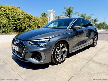 AUDI A3 Sportback S-line 2.0TDI S-tronic LED PELLE