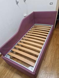 letto doppio completo di 2 materassi