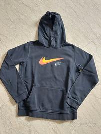 Felpa Nike nera ragazzo 13-14 anni