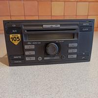 Radio Ford 6000 CD per Fiesta 5.a serie 2007