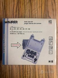 Kit 6 Frese a tazza bimetal Maurer Plus