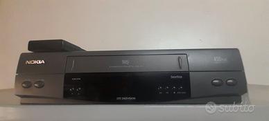 lettore vhs videoregistratore Nokia Itt Digivision
