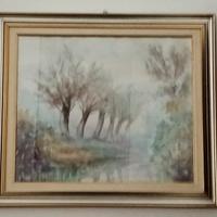 QUADRO PAESAGGIO AUTUNNALE 