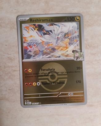 Carta Pokémon Reshiram