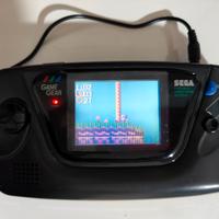 sega game gear con Sonic chaos