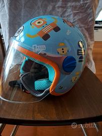 casco moto bimbo omologato