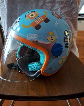 casco moto bimbo omologato