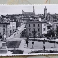 CARTOLINA d'epoca di AREZZO '50 via Guido Monaco