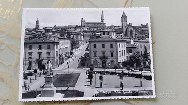 CARTOLINA d'epoca di AREZZO '50 via Guido Monaco