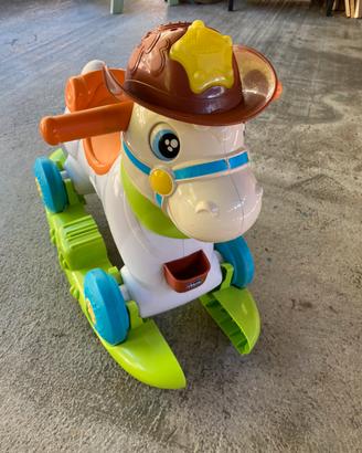 Cavallo a ruote o a dondolo Chicco