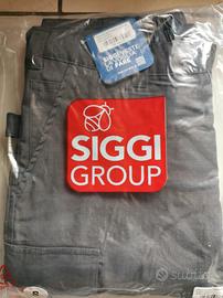Pantaloni Siggi Amsterdam S-8017 Grigio Taglia S 