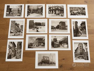 Lotto di stampe fotografiche, vedute di Firenze
