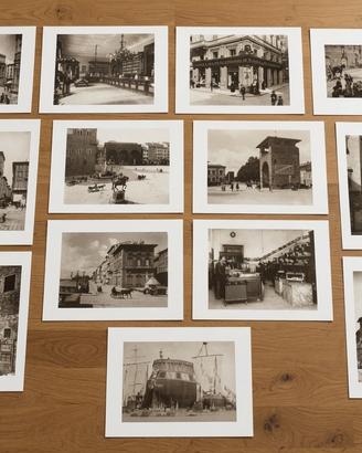 Lotto di stampe fotografiche, vedute di Firenze