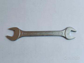 Chiave forchetta doppia Unior 22-20 mm vintage