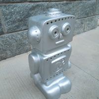 LAMPADA NOTTURNA A FORMA DI ROBOT PER BAMBINI