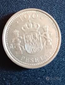 moneta 100pesetas 1998