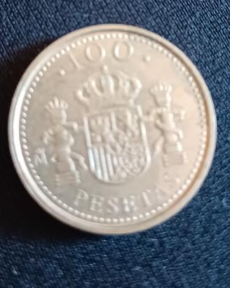 moneta 100pesetas 1998